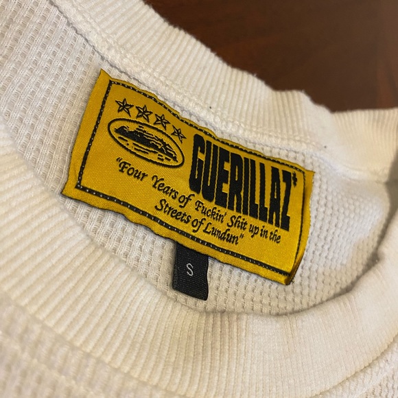 Corteiz 4Starz Alcatraz Waffle Long sleeve T shirt - Picture 4 of 4